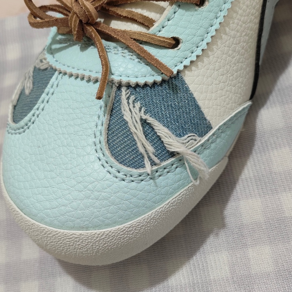 Onitsuka Tiger by Asics Women’s Pastel Blue, Pink & White Sneakers - Picture 2 of 7